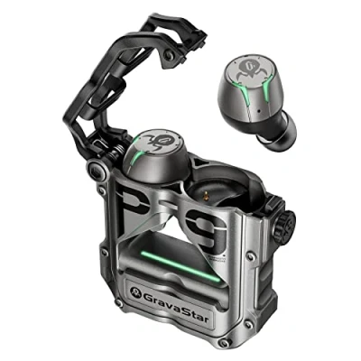 Image de GravaStar Sirius Pro Écouteurs sans Fil avec Armatures Knowles équilibrées et transducteurs dynamiques de 7,2 mm pour reproduire la Musique manière vive 3 Modes sonores (Gris Spatial)