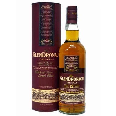 Image de GlenDronach Original 12 Years Old Malt Scotch Whisky 70 cl