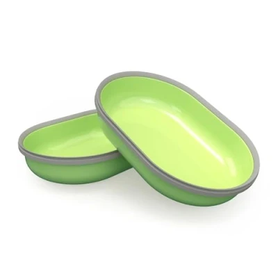 Image de Sure Petcare SureFeed Lot de 2 bols avec joint intégré, compatibles la mangeoire à puce Microchip pour animaux domestiques, fonctionne les aliments humides et secs,