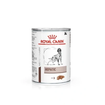 Image de Royal Canin Veterinary Hepatic Mousse 12 x 420 g Aliment Complet diététique pour Chiens Adultes Peut contribuer à Soutenir la Fonction hépatique en Cas d&#039;insuffisance