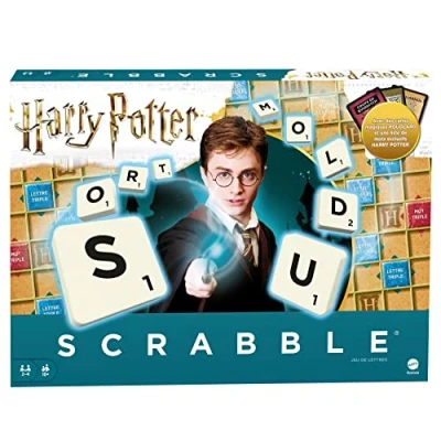 Image de Mattel Games GPW41 Scrabble Édition Harry Potter, Jeu de société et Lettres, Version française (modèle aléatoire)