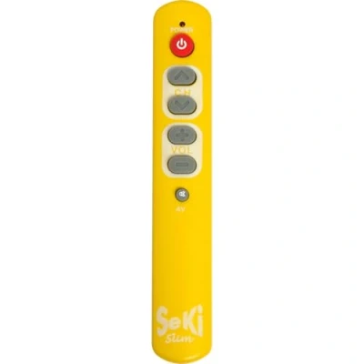 Image de Seki Slim Telecommande universelle avec fonction d&#039;apprentissage Orange/jaune (Import Allemagne)