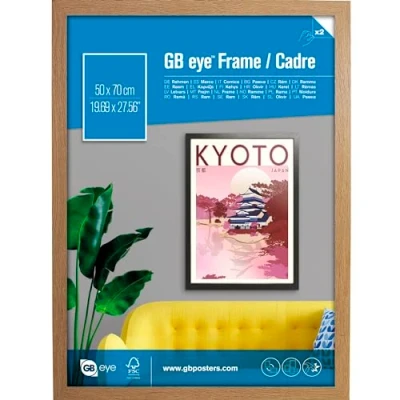 Image de GB eye Cadre MDF (50 x 70 cm) Chêne