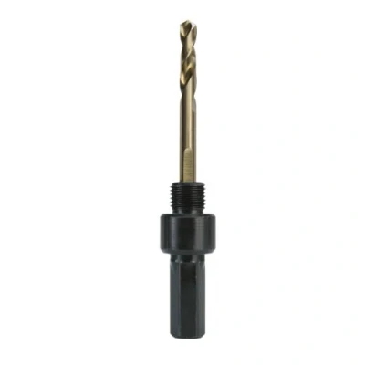 Image de Ruko Porte outil à foret guide pour scie cloche bi métal HSS CO type A5 14 30 mm avec arbre de 9,5