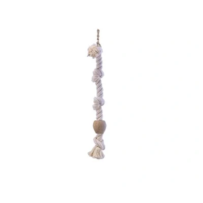 Image de Nobby Corde 4 Nœuds en Coton avec Block 67 pour Oiseau cm Taille M 31308