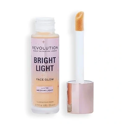 Image de Makeup Revolution Bright light FACE GLOW Hightlighter, Taille: 23 ml, Lustre medium
