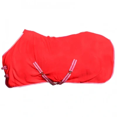 Image de QHP Couverture polaire Color Rouge