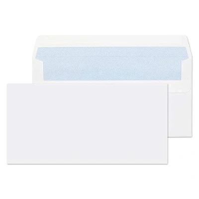 Image de Blake Purely Everyday FL2882/500 Briefumschläge Selbstklebend Lot de 500 enveloppes Blanc Format DL 110 x 220 mm 80 g/m²