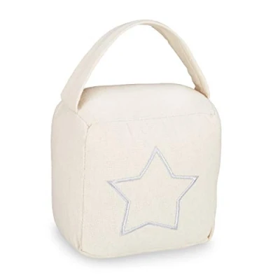 Image de Relaxdays 1x butoir de Porte, cale pour Porte avec poignée, 18,5 x 14 10 cm, Beige