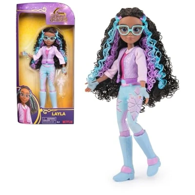 Image de Unicorn Academy L&#039;Ecole des Licornes Poupée Mannequin Layla 24 Cm Figurine À Collectionner Jouets Inspirés De La Série Jouet Enfant 4 Ans et +