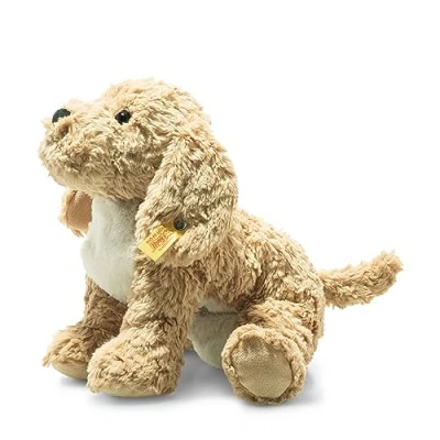 Image de Steiff Soft Cuddly Friends Goldendoodle Berno, Single, 099175, Beige, 26 cm