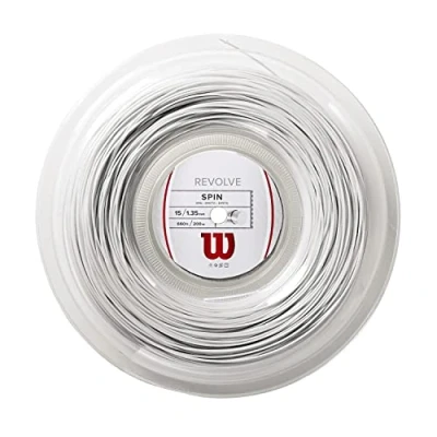 Image de WILSON Mixte Revolve Tennis Racket String, Blanc, 15G EU
