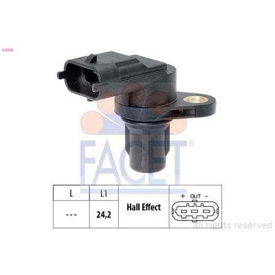 Image de FACET 9.0768 Capteur d&#039;impulsions RENAULT: Twingo 3, MEGANE 3 Coupe, Clio 4, DACIA: Lodgy, Duster SUV, II, NISSAN: Qashqai 2, MICRA 5