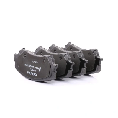 Image de DELPHI LP3275 Jeu de plaquettes frein préparé pour indicateur d&#039;usure avec tôle anti bruit accessoires RENAULT: GRAND SCENIC 4