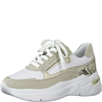 Image de MARCO TOZZI Femme Damen 2 23726 20 Basket, Blanc (White Comb), 37 EU
