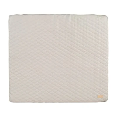 Image de roba Matelas à Langer pour Bébé Luxe 85 x 75 Imperméable en Cuir PU Facile Nettoyer sans Phtalates Design Greyish matelassé Gris Clair