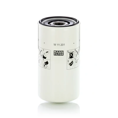 Image de MANN FILTER W 11 201 Filtre, système hydraulique de travail 108