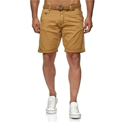 Image de Indicode Conor Short en coton, pour homme, ambre, XL