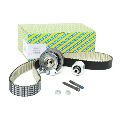 Image de SNR KD457.49 Kit de distribution 120 VOLKSWAGEN: Golf 4, Touran I, 5, AUDI: A3 3/5 portes, Sportback, A4 B7 Avant, SEAT: Leon II portes