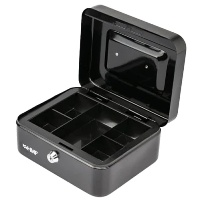 Image de HMF 10120 02 Caisse à Monnaie 20 x 16 9,5 cm, noir