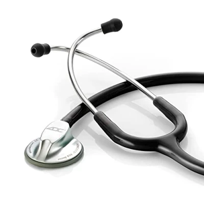 Image de ADC Adscope 612 Stéthoscope léger en platine Noir
