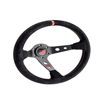 Image de OMP VOLANT CORSICA Daim NOIR/ROUGE