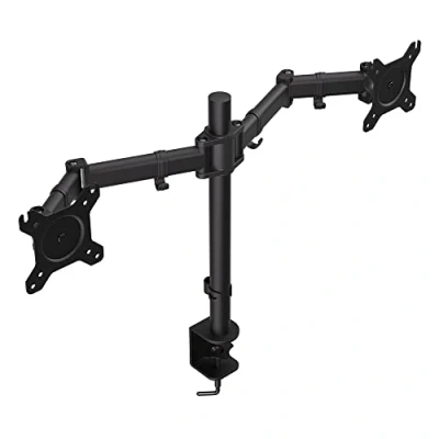 Image de ENDORFY Atlas Double, Support Stable pour Deux moniteurs de 27 Pouces, Facile à Installer EY8F003