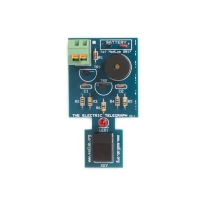 Image de Whadda kit de soudage, DIY, électronique Madlab, télégraphe électrique, apprenez Le Code Morse, éducatif et Amusant
