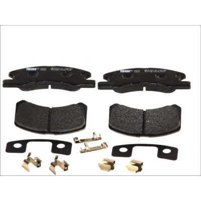 Image de FERODO PREMIER ECO FRICTION FDB1988 Jeu de plaquettes frein avec indicateur d&#039;usure clip piston accessoires DAIHATSU: Cuore 6, Trevis