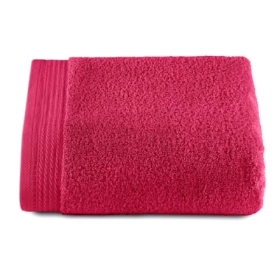 Image de Top Towel Premium Grandes Serviettes de Bain 1 Douche 70x140 cm 100% Coton 600 Grammes Fuscia