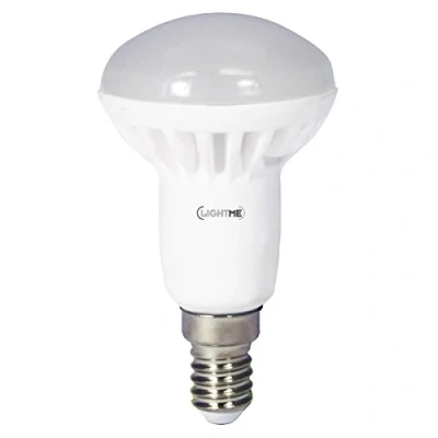 Image de Ampoule LED unicolore LightMe E14 6 W = 35 blanc chaud réflecteur 1 pc(s)