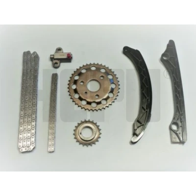 Image de HEPU 21 0568 Jeu de distribution à chaînes avec roue dentée vilebrequin, d&#039;arbres came Simplex, Chaîne fermée