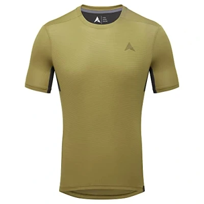 Image de Altura Maillot DE Cyclisme ÀMANCHES Courtes LÉGERKIELDER pour Hommes Jersey SS, Vert Olive, L