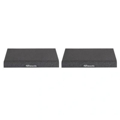 Image de Gator Frameworks GFW ISOPAD LG paire de patins isolants pour moniteur studio large