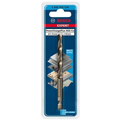 Image de Bosch Accessories 1x Foret de centrage Expert Power Change Plus (Ø 7,15 mm, Accessoire Perceuse à percussion)