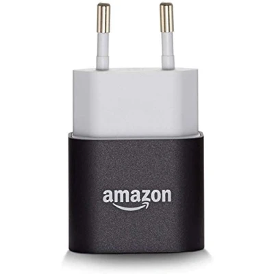 Image de Amazon Chargeur et adaptateur secteur USB 5 W compatible avec la plupart des tablettes, liseuses, smartphones plus encore