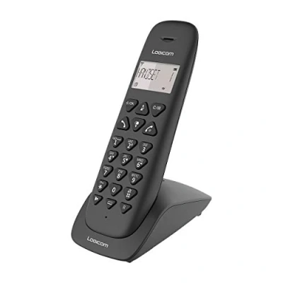 Image de Logicom VEGA 155T Telephone fixe sans fil Avec Répondeur Solo Téléphones analogiques et dect Noir