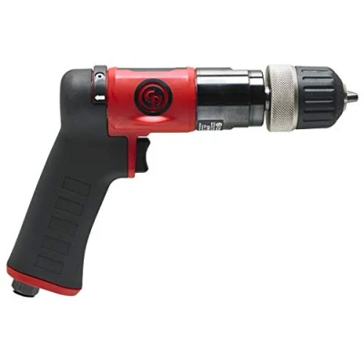 Image de Chicago Pneumatic CP9287C perceuse pneumatique, à main, outils électriques et amélioration de la maison, 3/8&quot; (10 mm), mandrin sans clé, poignée pistolet, 0,62 HP/460 W, couple
