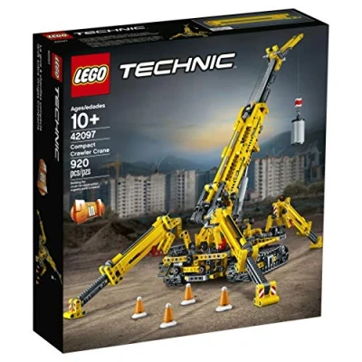 Image de LEGO Technic 42097 Grue à chenilles compacte (920 pièces)