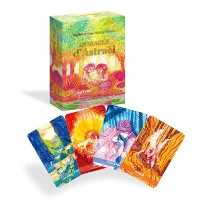 Image de L&#039;Oracle d&#039;Astraël (jeu de cartes divinatoires): 50 et un livre pour vous accompagner dans l&#039;interprétation
