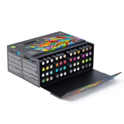 Image de Winsor &amp; Newton Promarker Coffret X48 Collection les essentiels