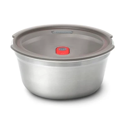 Image de BLACK + BLUM FBSS BL Bol à déjeuner multifonction en acier inoxydable pour micro ondes 950 ml