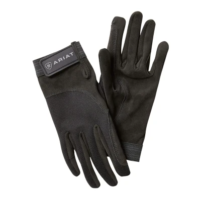 Image de Ariat Gant d&#039;Équitation Tek Grip Noir 6