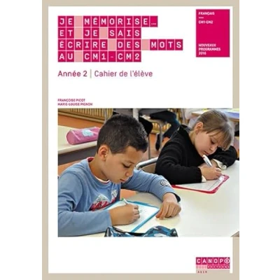 Image de je mémorise et sais écrire des mots en CM1 CM2 Année 2 : Pack tomes Livre du maître,Cahier de l&#039;élève d’occasion Correct