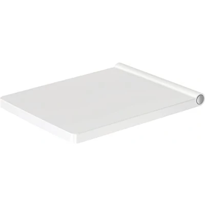 Image de Duravit Abattant WC Vero Air, Toilette en Uréa Duroplast, Couvercle de avec Charnières Acier Inoxydable, Blanc