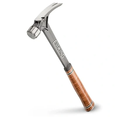 Image de Estwing E15SM Ultra Marteau de charpentier 425 g, face fraisée, poignée en cuir