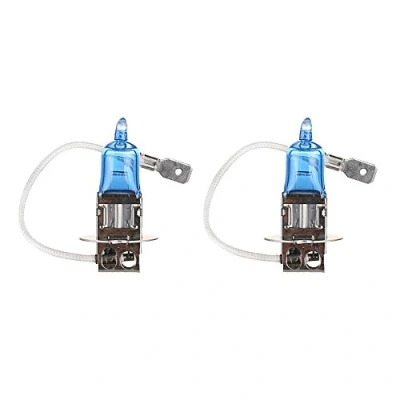 Image de Mintice 2 X Véhicule de Voiture Lumineux H3 100W 6000K Xénon Gaz Halogène Ampoules Lampe Projecteur Remplacement Blanc