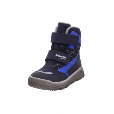 Image de Superfit Jungen Mars Warm Lined Gore tex Schneestiefel, Blau Hellgrau 8000, 32 EU