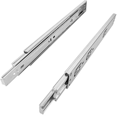 Image de SOTECH 1 paire Coulisses à sortie totale KV1 35 H45 L350 PP 350 mm avec push to open pour tiroirs sans poignée Glissière télescopique charge maxi 35Kg