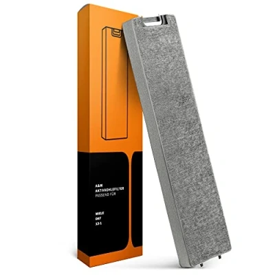 Image de Filtre à charbon actif A&amp;M pour Miele DKF 13 1 et 6485741 hottes DA3366 / 3466/3496 DKF13